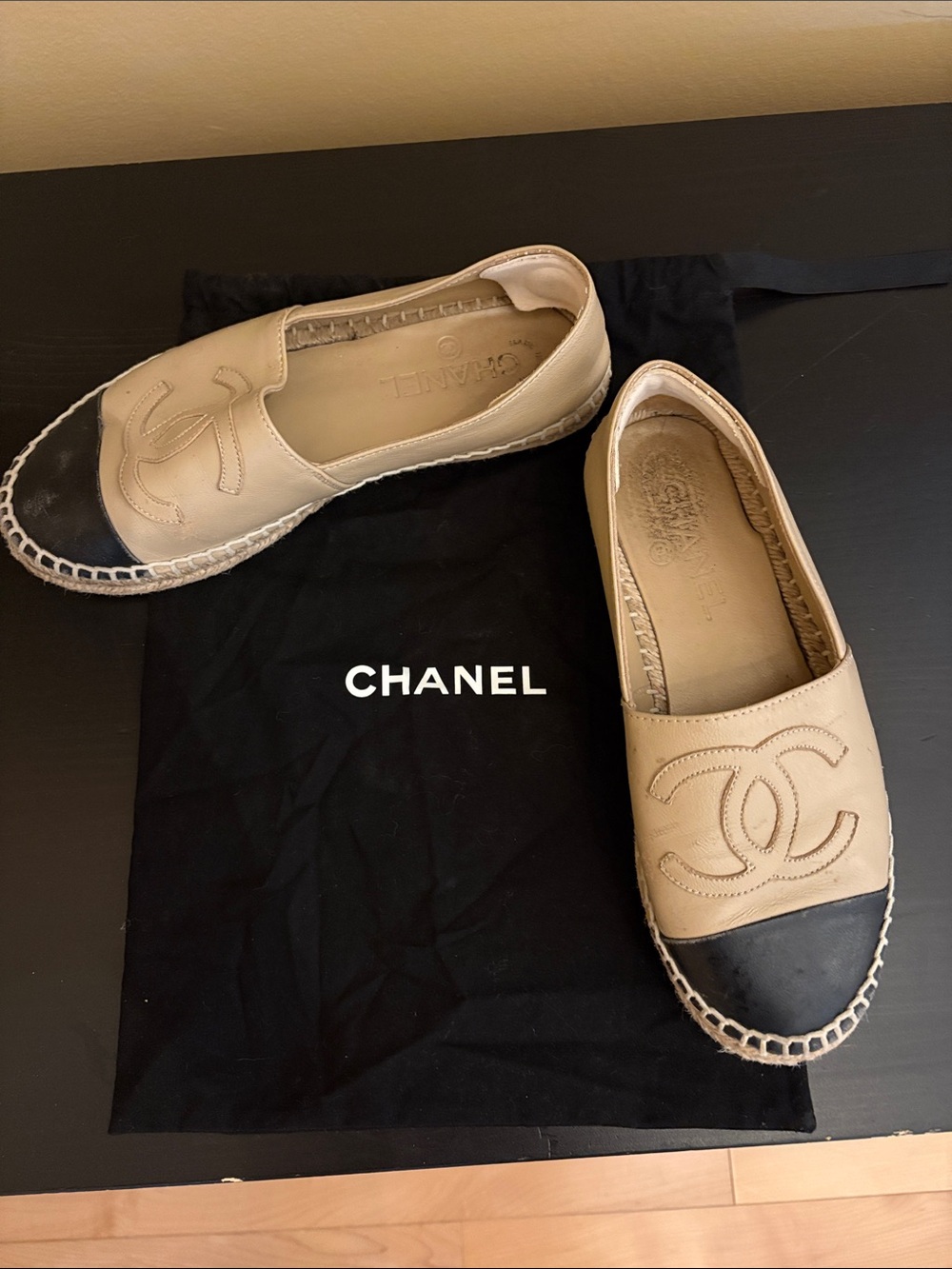 Authentic Chanel Espadrilles
